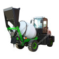 2 m3 capacity self loading concrete mixer truck price